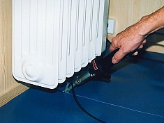 Использование термофена ручного Leister Hot Jet S