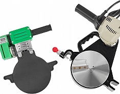 Нагреватель и торцеватель механического стыкового сварочного аппарата для пнд труб Gas Fusion Red-250R4