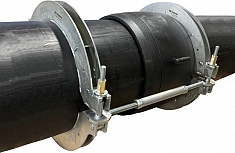 Применение устройства для надвижения электросварных фитингов на пластиковые трубы ПНДело УНЭФ-400